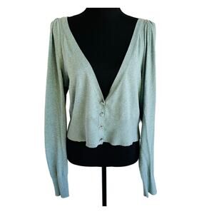 Anthropologie - Vintage Cropped Cardigan - XL